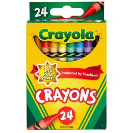 Crayola® Crayons, Regular Size, 24 Count