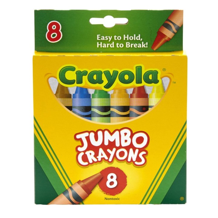 Crayola® Jumbo Crayons, 8 8 Count