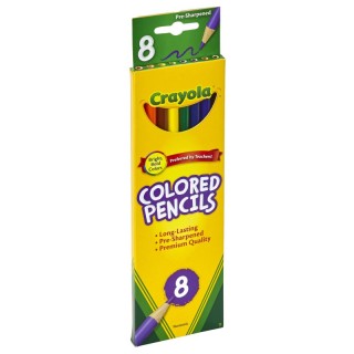 Crayola® Colored Pencils, 8 Colors