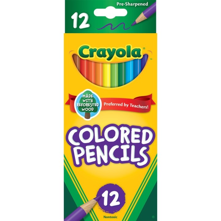 Crayola® Colored Pencils, 12 Count