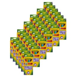 Crayola® Colored Pencils, 24 Per Pack, 36 Packs