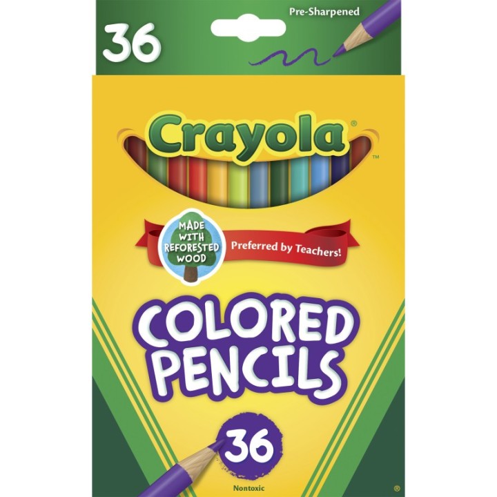 Crayola® Colored Pencils, 36 Colors