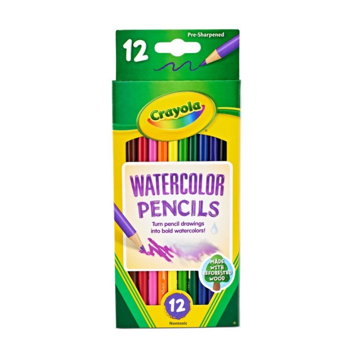 Crayola® Watercolor Pencils, 12 Count