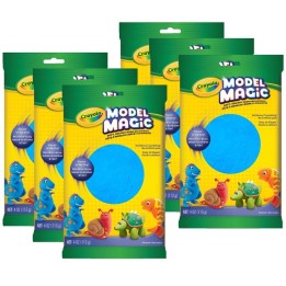 Crayola® Model Magic® Modeling Compound, Blue, 4 oz. Per Pack, 6 Packs