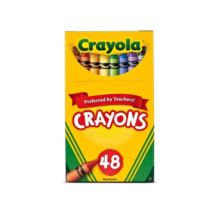 Crayola® Crayons, Regular Size, 48 Count