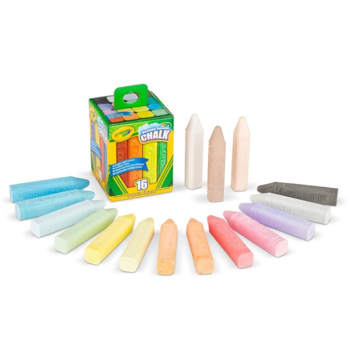 Crayola® Washable Sidewalk Chalk, Pack of 16