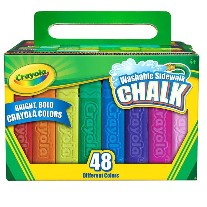 Crayola® Washable Sidewalk Chalk, 48 Count