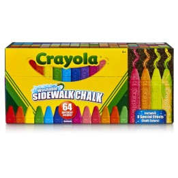 Crayola® Ultimate Washable Sidewalk Chalk, 64 Count