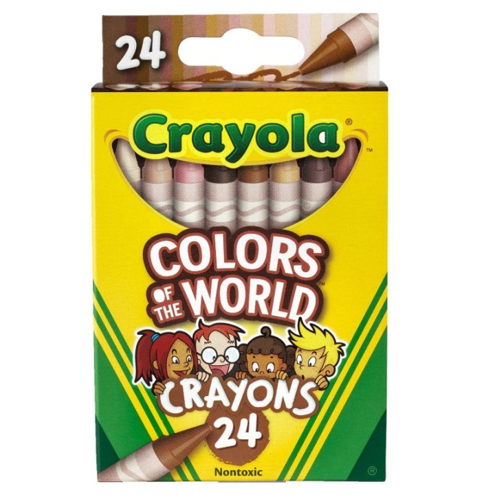 Crayola® Colors of the World Crayons, 24 Colors