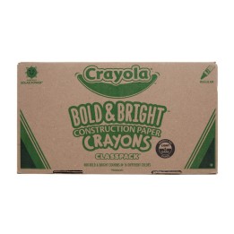 Crayola® Construction Paper™ Crayon Classpack®, Regular Size, 16 Colors, 400 Count