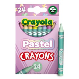 Crayola® Pastel Crayons, 24 Colors
