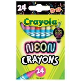 Crayola® Neon Crayons, 24 Colors