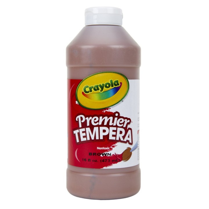 Crayola® Premier Tempera Paint 16 oz, Brown