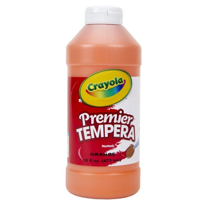 Crayola® Premier Tempera Paint 16 oz, Orange