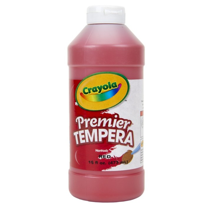 Crayola® Premier Tempera Paint 16 oz, Red