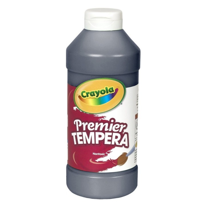 Crayola® Premier Tempera Paint, 16 oz, Black