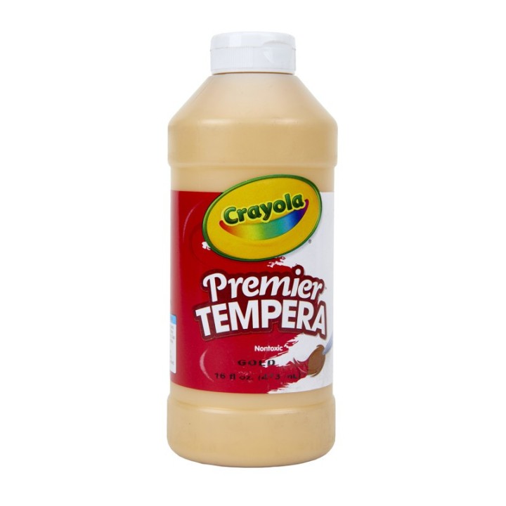 Crayola® Premier Tempera Paint, 16 oz, Gold