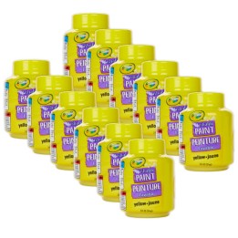 Crayola® Washable Paint, 2oz, Yellow, Pack of 12