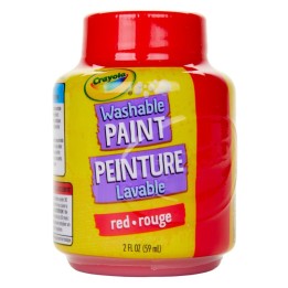Crayola® Washable Paint, 2oz, Red