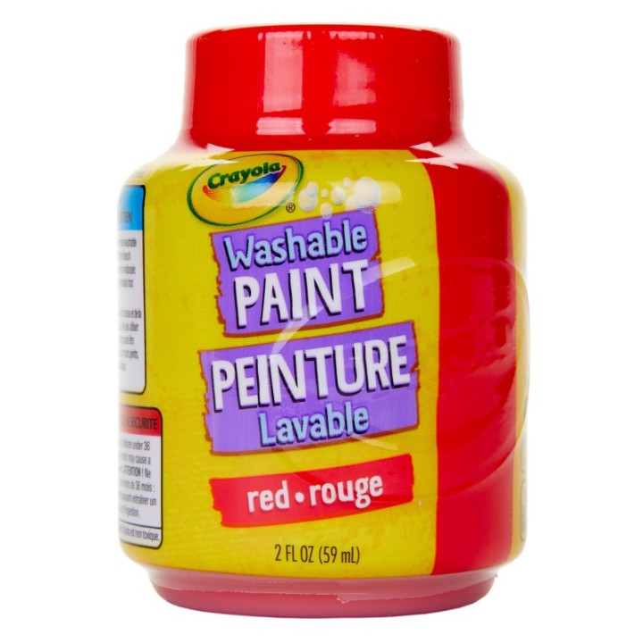 Crayola® Washable Paint, 2oz, Red