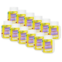 Crayola® Washable Paint, 2oz, White, Pack of 12