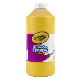 Crayola® Artista II Washable Tempera Paint, 32 oz, Yellow
