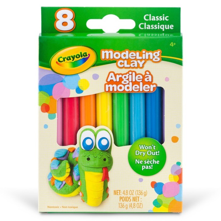 Crayola® Modeling Clay Classic Colors, 8 Count