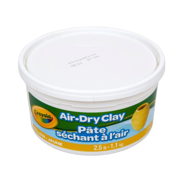Crayola® Air Dry Clay, 2.5lb Tub, Yellow