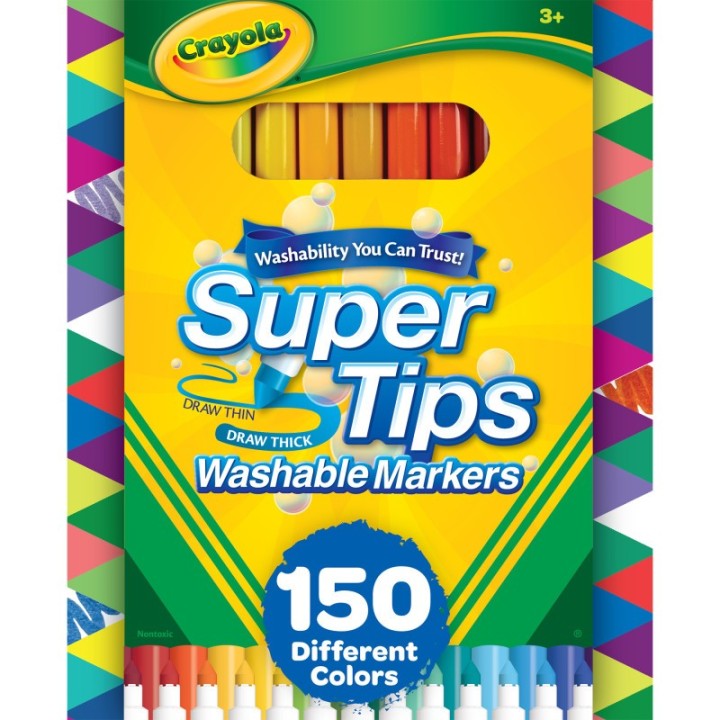 Crayola® SuperTips Markers, 150 Count