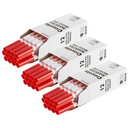 Crayola® Bulk Markers, Conical Tip, Red, 12 Per Pack, 3 Packs