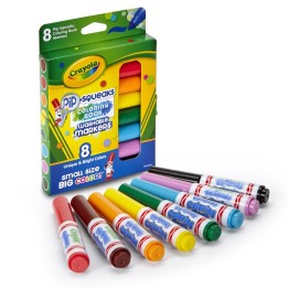 Crayola® Pip Squeaks Washable Coloring Book Markers, Pack of 8