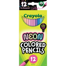 Crayola® Neon Colored Pencils, Pack of 12