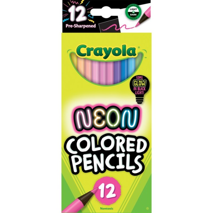Crayola® Neon Colored Pencils, Pack of 12