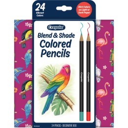 Crayola® Blend & Shade Colored Pencils, Pack of 24