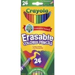 Crayola® Erasable Colored Pencils, 24 Count