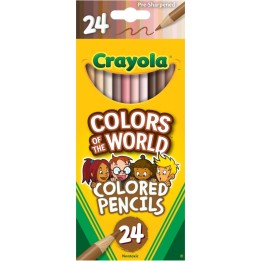 Crayola® Colors of the World Colored Pencils, 24 Colors
