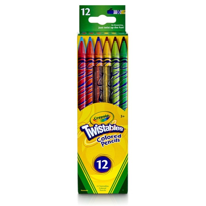 Crayola® Twistables® Colored Pencils, 12 Count