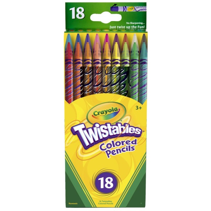 Crayola® Twistables® Colored Pencils, 18 Count