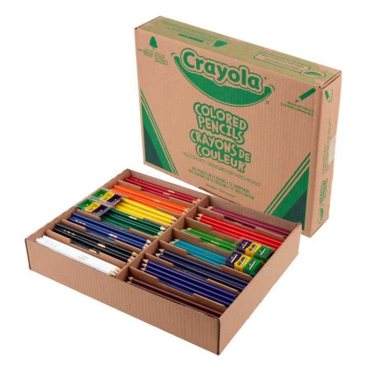 Crayola® Regular Colored Pencil Classpack, 462 Count