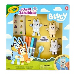 Crayola® Scribble Scrubbie Bluey Deluxe, 3 Count Set
