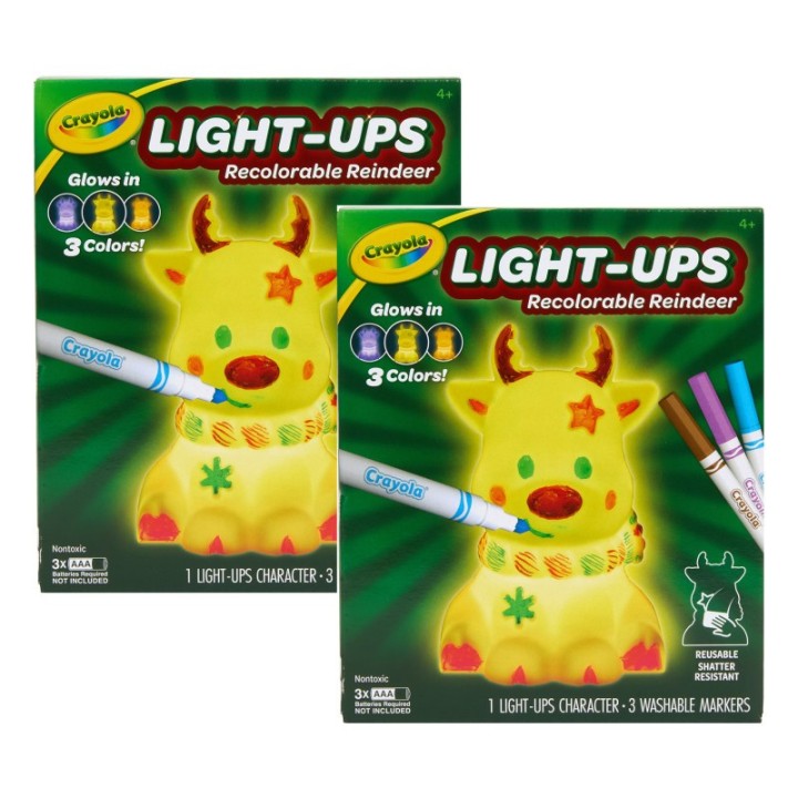 Crayola® Light Ups, Reindeer, Pack of 2