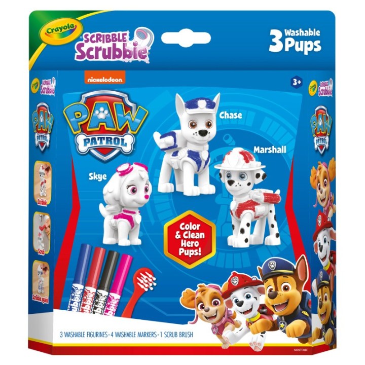 Crayola® Scribble Scrubbie Paw Patrol, 3 Count