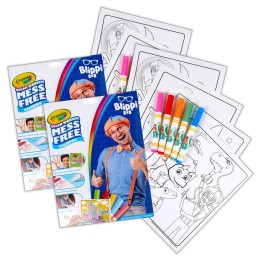 Crayola® Color Wonder® Coloring Pad & Markers, Blippi, 2 Sets