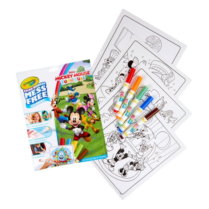 Crayola® Color Wonder® Coloring Pad & Markers, Mickey