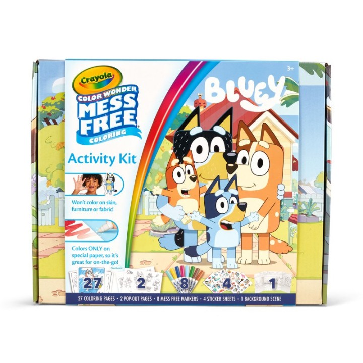Crayola® Color Wonder Activity Kit, Bluey