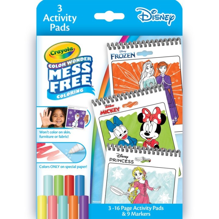 Crayola® Color Wonder 3-Pack Activity Pad Bundle, Disney