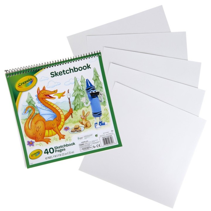 Crayola® Kid's Sketchbook, 40 Pages