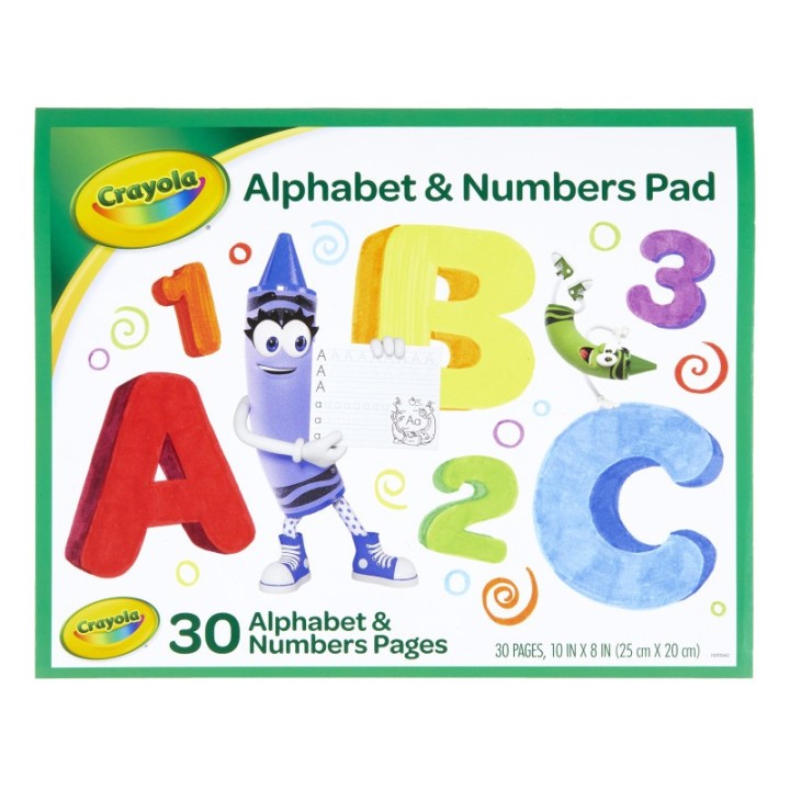 Crayola® Alphabet & Numbers Pad