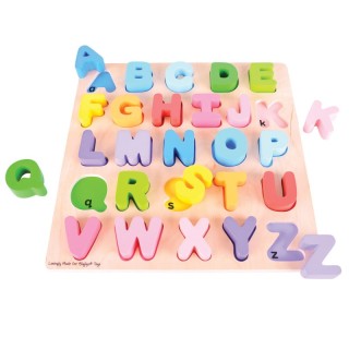 Bigjigs® Toys Chunky Alphabet Puzzle - Uppercase
