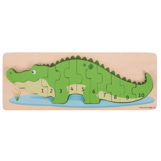 Bigjigs® Toys Crocodile Number Puzzle